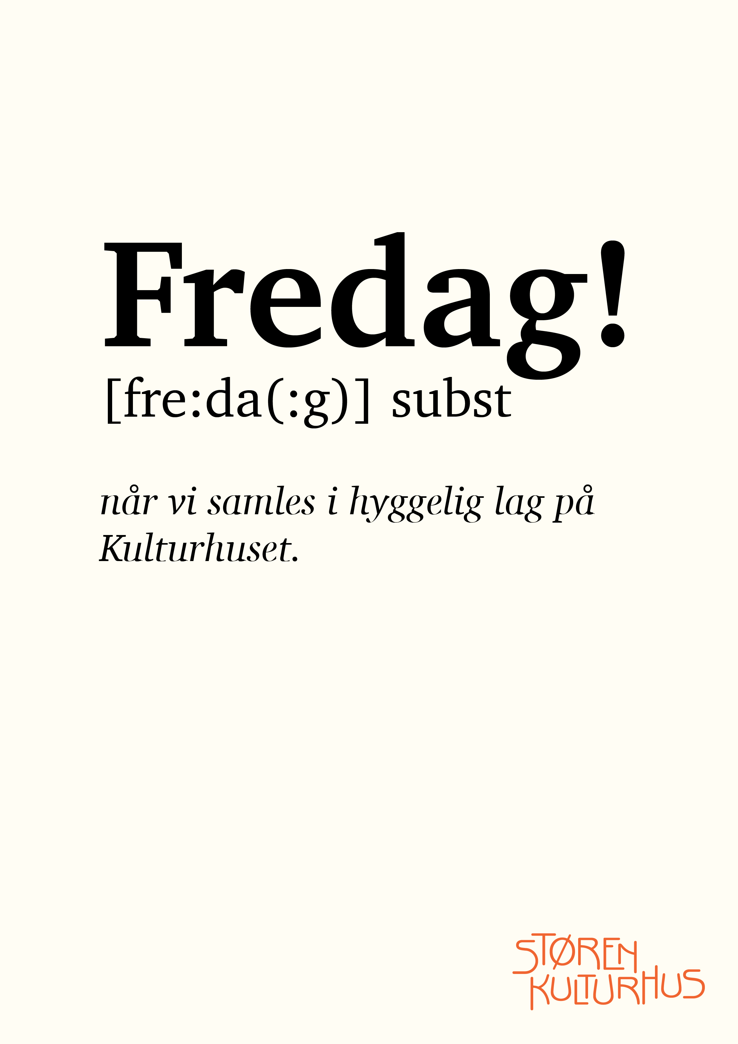 Fredag