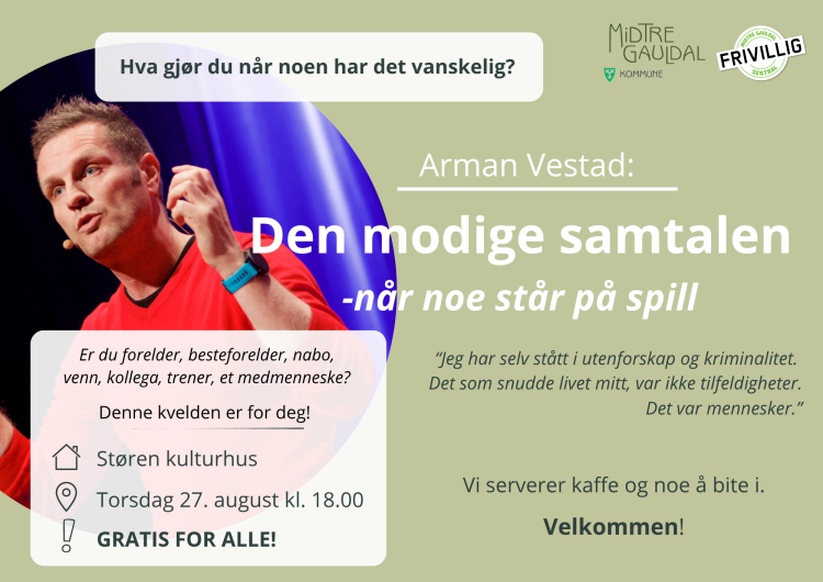 Plakat for arrangementet