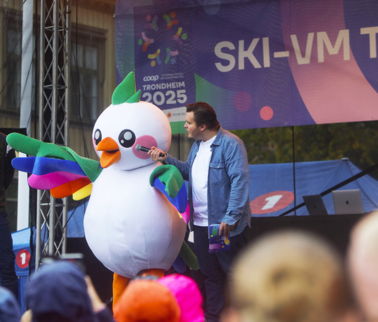 Snedi VM-maskotten