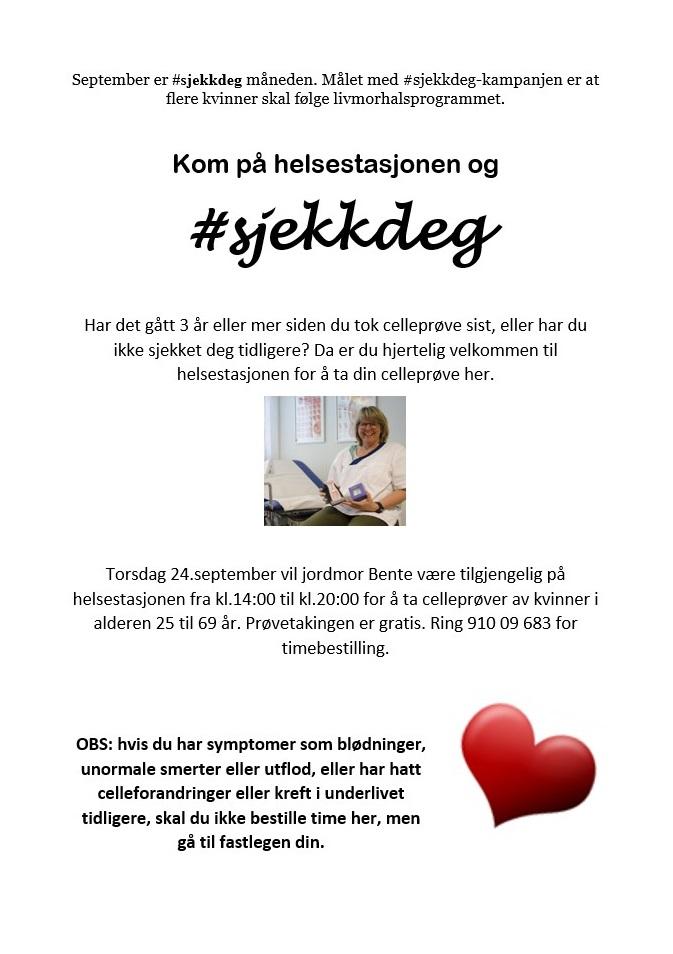 #sjekkdeg