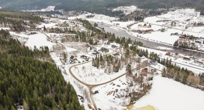 Dronebilde Gruva 3