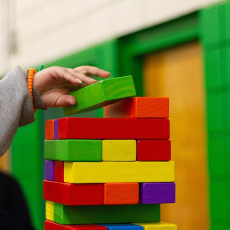 Legobygging