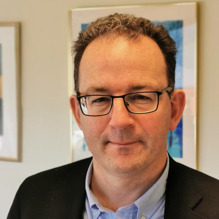 Bilde av kommunedirektør Alf-Petter Tenfjord.