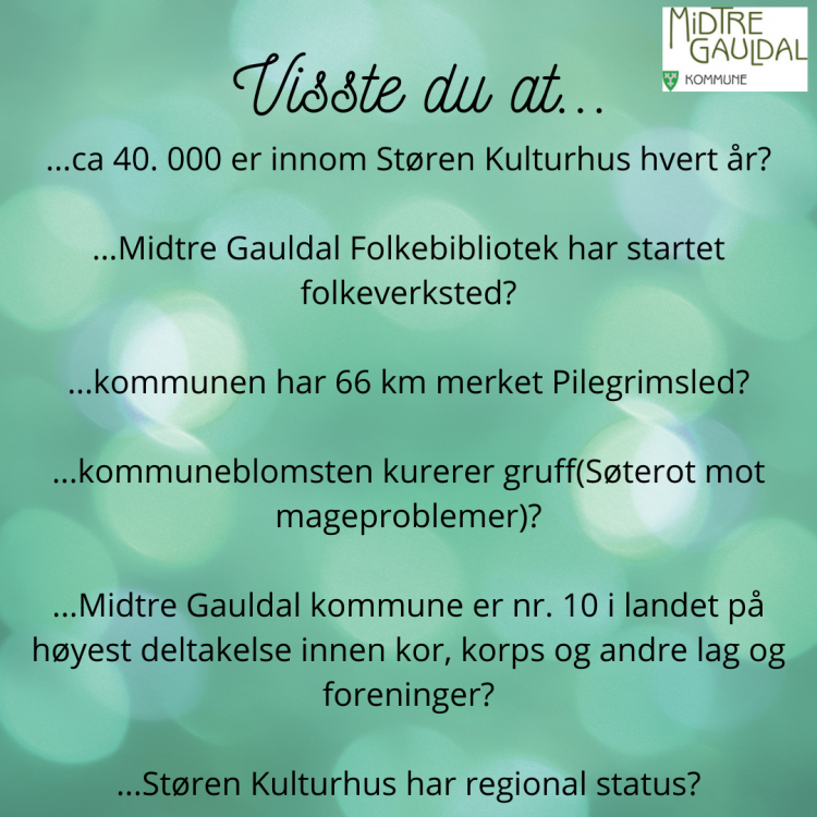 Fakta Midtre Gauldal